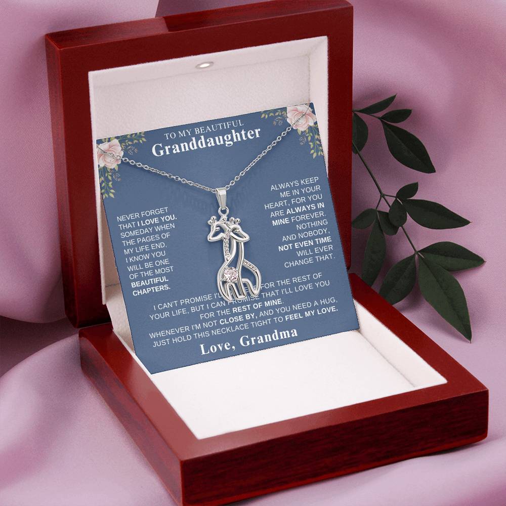 Granddaughter Necklace Gift Set - Sentimental Jewelry from Grandma