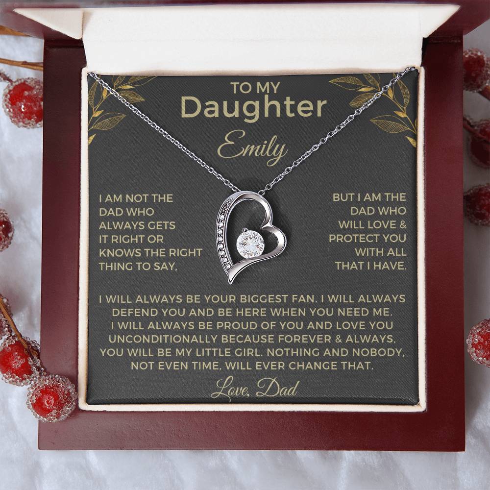 To My Daughter - Love Dad - Beautiful Gift Set