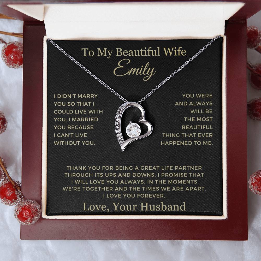 To My Beautiful Wife - Forever Love Gift Set