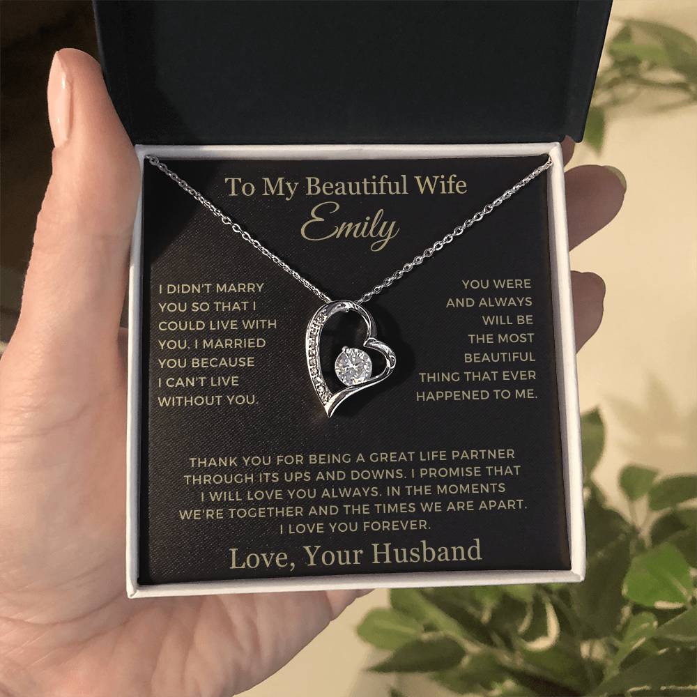 To My Beautiful Wife - Forever Love Gift Set