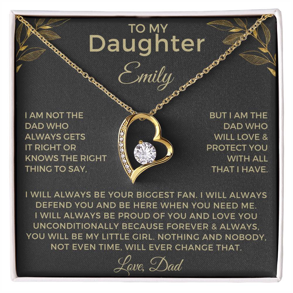 To My Daughter - Love Dad - Beautiful Gift Set