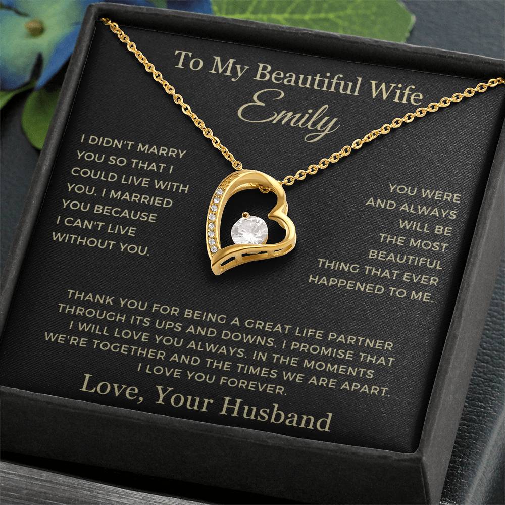 To My Beautiful Wife - Forever Love Gift Set