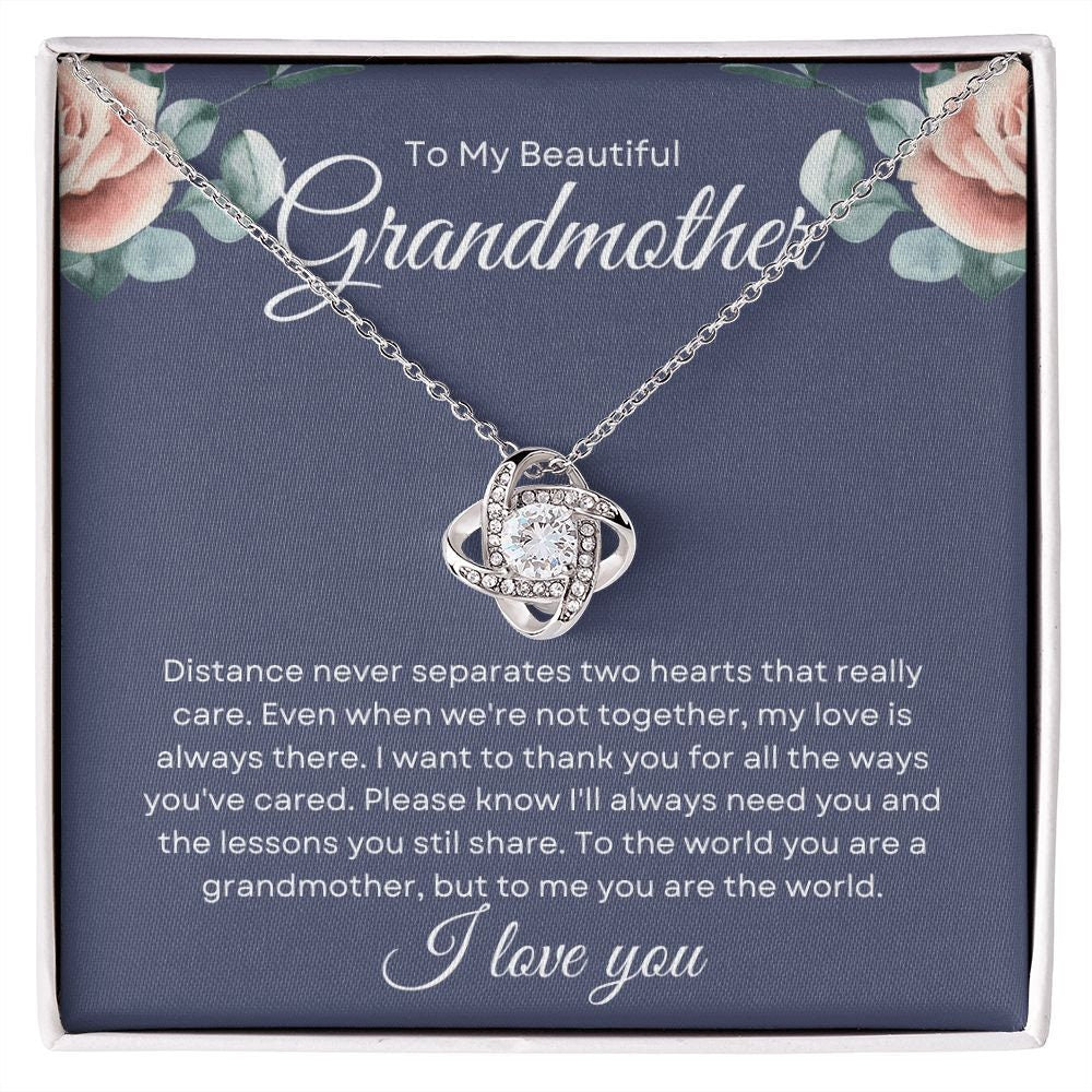 Gifts For Grandma, Grandma Gift From Granddaughter, Grandma Gift From Grandson, Grandma Necklace, Grandmother Sentimental Gifts - Stacy Style